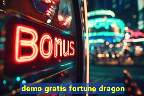 demo gratis fortune dragon